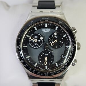 Swatch Irony Watch Windfall Chronograph Black
